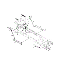 Lift parts for Craftsman Riding Mower & Tractor 247270380 from AppliancePartsPros.com