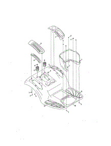 Fender parts for Craftsman Front-Engine Lawn Tractor 247270381 from AppliancePartsPros.com