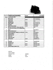 Top Customer Parts parts for Craftsman Riding Mower & Tractor 247270390 from AppliancePartsPros.com