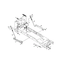 Lift Arm parts for Craftsman Riding Mower & Tractor 247270480 from AppliancePartsPros.com