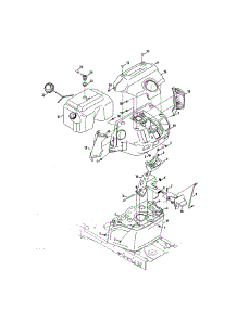 Steering Mount / Bumper parts for Craftsman Riding Mower & Tractor 247270480 from AppliancePartsPros.com