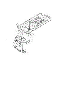 Frame parts for Craftsman Riding Mower & Tractor 247270500 from AppliancePartsPros.com
