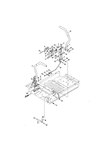 Lapbar Levers parts for Craftsman Riding Mower & Tractor 247270500 from AppliancePartsPros.com