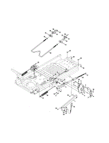 Deck Lift parts for Craftsman Riding Mower & Tractor 247270500 from AppliancePartsPros.com