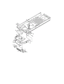 Frame parts for Craftsman Riding Mower & Tractor 247270540 from AppliancePartsPros.com