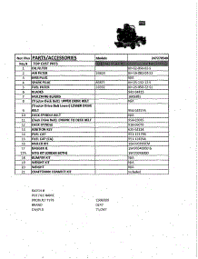 Top Customer Parts parts for Craftsman Riding Mower & Tractor 247270540 from AppliancePartsPros.com