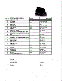 Top Customer Parts parts for Craftsman Riding Mower & Tractor 247270550 from AppliancePartsPros.com