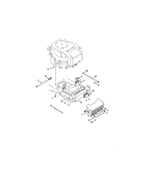 Engine / Muffler / Shield parts for Craftsman Front-Engine Lawn Tractor 247273300 from AppliancePartsPros.com
