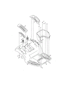 Fender parts for Craftsman Front-Engine Lawn Tractor 247273330 from AppliancePartsPros.com