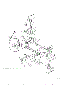 Frame / Battery / Lift parts for Craftsman Riding Mower & Tractor 247273720 from AppliancePartsPros.com