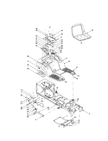 Fender / Flange Lock parts for Craftsman Front-Engine Lawn Tractor 247274320 from AppliancePartsPros.com