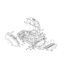 Console parts for Craftsman Rear-Engine Riding Mower 247277750 from AppliancePartsPros.com