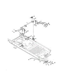 Deck Lift parts for Craftsman Rear-Engine Riding Mower 247277750 from AppliancePartsPros.com