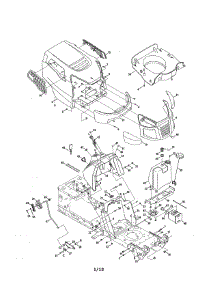Hood / Bumper parts for Craftsman Front-Engine Lawn Tractor 247288870 from AppliancePartsPros.com