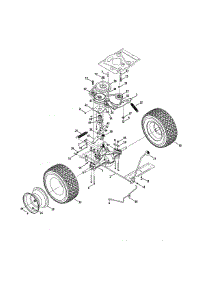 Transmission / Wheels parts for Craftsman Rear-Engine Riding Mower 247290000 from AppliancePartsPros.com