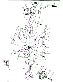 Handle Assembly parts for Craftsman Hole Digger 247296651 from AppliancePartsPros.com