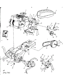 Engine parts for Craftsman Hole Digger 247296730 from AppliancePartsPros.com