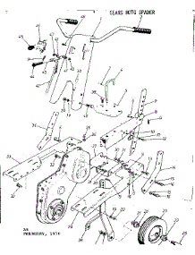 Handle Assembly parts for Craftsman Hole Digger 247296751 from AppliancePartsPros.com