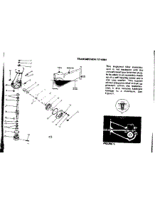 Transmission parts for Craftsman Front-Tine Tiller 247297650 from AppliancePartsPros.com