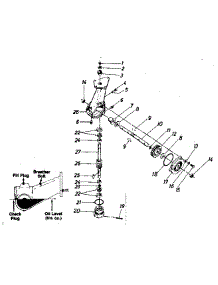 Transmission Assembly 717-0304 parts for Craftsman Tiller 247298710 from AppliancePartsPros.com