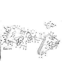 Transmission parts for Craftsman Rear-Tine Tiller 247298770 from AppliancePartsPros.com