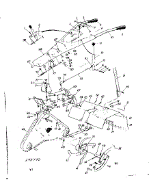 Handle Assembly parts for Craftsman Rear-Tine Tiller 247298770 from AppliancePartsPros.com