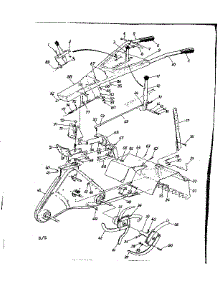 Handle Assembly parts for Craftsman Rear-Tine Tiller 247298790 from AppliancePartsPros.com