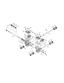 Transmission parts for Craftsman Rear-Tine Tiller 24729931 from AppliancePartsPros.com