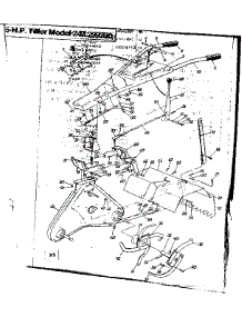 Handle Assembly parts for Craftsman Rear-Tine Tiller 247299770 from AppliancePartsPros.com