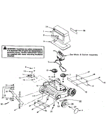 Twin Blade Electric Lawn Mower parts for Craftsman Electric Walk-Behind Mower 247370105 from AppliancePartsPros.com