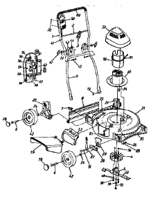 Replacement Parts parts for Craftsman Electric Walk-Behind Mower 247370290 from AppliancePartsPros.com
