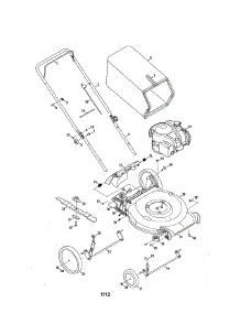 Lawn Mower parts for Craftsman Gas Walk-Behind Mower 24737030 from AppliancePartsPros.com