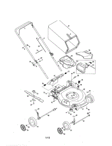 Lawn Mower parts for Craftsman Gas Walk-Behind Mower 24737031 from AppliancePartsPros.com