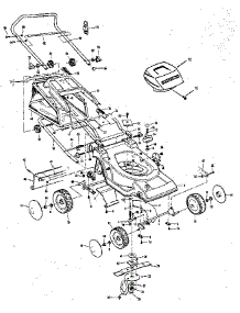Replacement Parts parts for Craftsman Electric Walk-Behind Mower 247370311-1980S from AppliancePartsPros.com