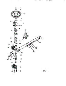 Transmission 618-0263 parts for Craftsman Gas Walk-Behind Mower 247370330 from AppliancePartsPros.com