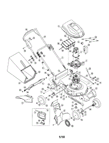 Lawn Mower parts for Craftsman Electric Walk-Behind Mower 247370480 from AppliancePartsPros.com