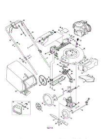 Lawn Mower parts for Craftsman Gas Walk-Behind Mower 247370960 from AppliancePartsPros.com