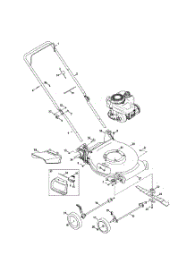 Lawn Mower parts for Craftsman Gas Walk-Behind Mower 247372990 from AppliancePartsPros.com