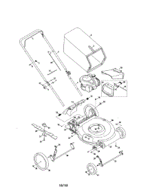 Lawn Mower parts for Craftsman Gas Walk-Behind Mower 247374300 from AppliancePartsPros.com
