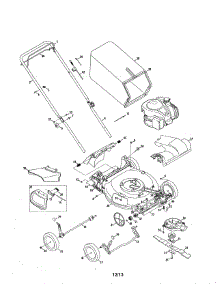 Lawn Mower parts for Craftsman Gas Walk-Behind Mower 247374401 from AppliancePartsPros.com