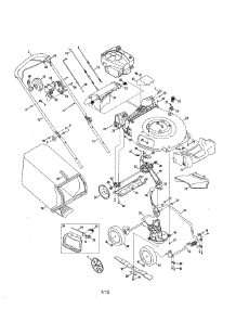Lawn Mower parts for Craftsman Gas Walk-Behind Mower 247374810 from AppliancePartsPros.com