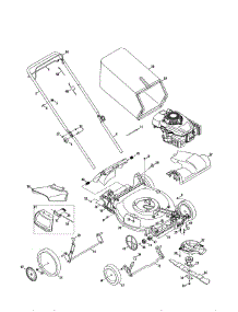 Lawn Mower parts for Craftsman Gas Walk-Behind Mower 247377051 from AppliancePartsPros.com