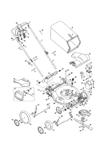 Lawn Mower parts for Craftsman Gas Walk-Behind Mower 247377440 from AppliancePartsPros.com