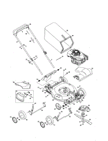 Electric Mower parts for Craftsman Gas Walk-Behind Mower 247377870 from AppliancePartsPros.com