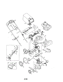 Lawn Mower parts for Craftsman Gas Walk-Behind Mower 247378600 from AppliancePartsPros.com