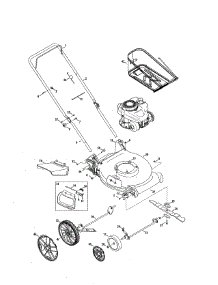 Lawn Mower parts for Craftsman Gas Walk-Behind Mower 247384380 from AppliancePartsPros.com