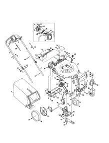 Lawn Mower parts for Craftsman Gas Walk-Behind Mower 247397700 from AppliancePartsPros.com