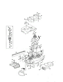 Deck / Spindle parts for Craftsman Gas Walk-Behind Mower 247397900 from AppliancePartsPros.com