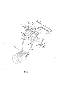 E / F-Style Panel parts for Craftsman Gas Snowblower 247529180 from AppliancePartsPros.com