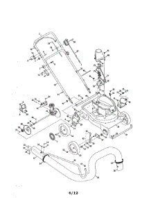 Transmission / Handle / Hose parts for Craftsman Lawn Vacuum 247770131 from AppliancePartsPros.com